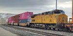 Last Shot Of UP 9817 as She Heads Eastbound towards UP Cheyenne Wyoming Yard for A Crew Change